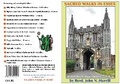 Cover: SACRED WALKS IN ESSEX - The John Merrill Foundation