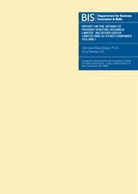 Enlarge image Cover: Report on the affairs of Phoenix Venture Holdings Limited, MG Rover Group Limited and 33 other companies - Stationery Office Books