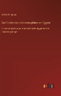 Cover: Sur l'ordre des colonnes-piliers en Egypte - Outlook Verlag