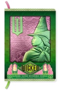 Cover: Wicked: Elphaba / Glinda Reversible Sculpted Journal - Insight Editions