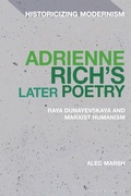Cover: Adrienne Rich's Later Poetry - Bloomsbury Academic