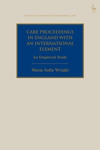 Abbildung von: Care Proceedings with an International Element - Hart Publishing