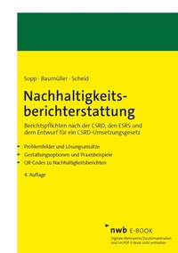 Abbildung von: Nachhaltigkeitsberichterstattung - NWB