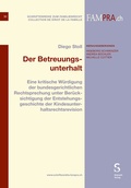 Abbildung von: Der Betreuungsunterhalt - Stämpfli Verlag