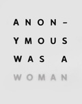 Cover: Anonymous was a Woman - Hirmer