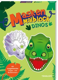 Enlarge image Cover: Masken-Malblock. Dinos - Tessloff Verlag Ragnar Tessloff GmbH & Co. KG