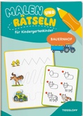 Cover: Malen und R&auml;tseln f&uuml;r Kindergartenkinder. Bauernhof - Tessloff Verlag Ragnar Tessloff GmbH & Co. KG
