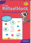 Cover: Dicker R&auml;tselblock f&uuml;r Vorschulkids. Erste Zahlen, Farben, Formen - Tessloff Verlag Ragnar Tessloff GmbH & Co. KG
