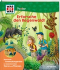Cover: WAS IST WAS Junior Band 46 Erforsche den Regenwald! - Tessloff Verlag Ragnar Tessloff GmbH & Co. KG