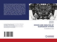 Enlarge image Cover: Design and Analysis of Suspension System - LAP Lambert Academic Publishing