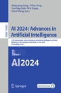 Cover: AI 2024: Advances in Artificial Intelligence - Springer
