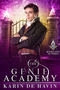 Cover: The Genie Academy Boxset (The Supernatural Genie Academy Series, #1) - Karin De Havin
