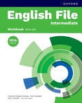 Cover: English File fifth edition: Intermediate: Workbook with key - Oxford University Press