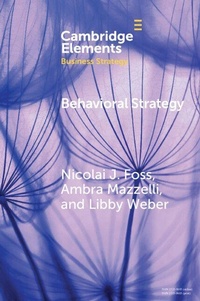 Enlarge image Cover: Behavioral Strategy - Cambridge University Press