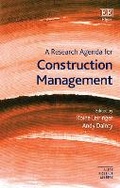 Cover: A Research Agenda for Construction Management - Edward Elgar Publishing