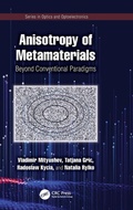 Cover: Anisotropy of Metamaterials - CRC Press