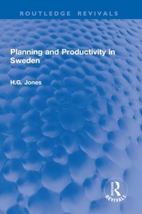 Abbildung von: Planning and Productivity in Sweden - Routledge
