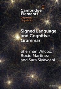 Enlarge image Cover: Signed Language and Cognitive Grammar - Cambridge University Press