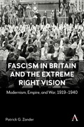 Bild: Fascism in Britain and the Extreme Right Vision - Anthem Press