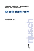 Cover: Gesellschaftsrecht - St&auml;mpfli Verlag AG