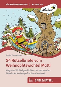 Abbildung von: 24 Rätselbriefe vom Weihnachtswichtel Matti - Lernbiene