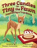 Cover: Three Candles for Tiny the Fawn - Timberland Tales Press