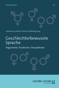 Abbildung von: Geschlechterbewusste Sprache - Georg Olms Verlag