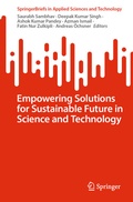 Cover: Empowering Solutions for Sustainable Future in Science and Technology - Springer