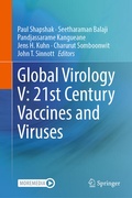 Cover: Global Virology V: 21st Century Vaccines and Viruses - Springer
