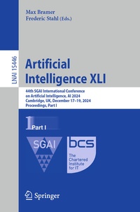 Enlarge image Cover: Artificial Intelligence XLI - Springer