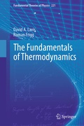 Cover: The Fundamentals of Thermodynamics - Springer