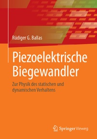 Abbildung von: Piezoelektrische Biegewandler - Springer Vieweg