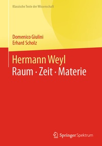 Abbildung von: Hermann Weyl - Springer Spektrum