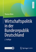 Cover: Wirtschaftspolitik in der Bundesrepublik Deutschland - Springer Gabler