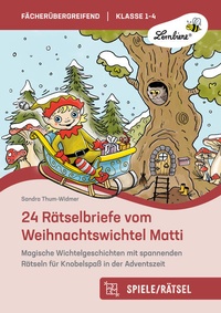 Abbildung von: 24 Rätselbriefe vom Weihnachtswichtel Matti - Lernbiene