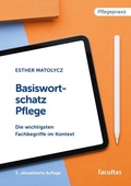 Cover: Basiswortschatz Pflege - Facultas