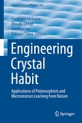 Cover: Engineering Crystal Habit - Springer
