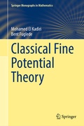 Cover: Classical Fine Potential Theory - Springer