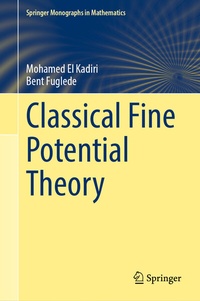 Abbildung von: Classical Fine Potential Theory - Springer
