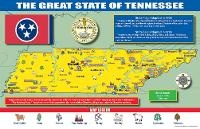 Enlarge image Cover: Tennessee State Map - Gallopade International