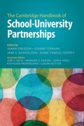 Bild: The Cambridge Handbook of School-University Partnerships - Cambridge University Press