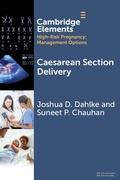 Cover: Caesarean Section Delivery - Cambridge University Press