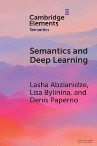 Enlarge image Cover: Semantics and Deep Learning - Cambridge University Press
