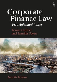 Abbildung von: Corporate Finance Law - Hart Publishing