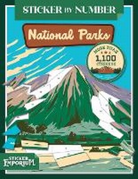 Enlarge image Cover: Sticker by Number National Parks - Parragon