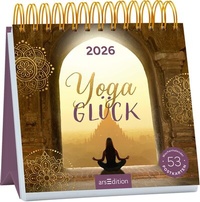 Abbildung von: Postkartenkalender Yogaglück 2026 - arsEdition