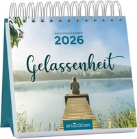 Abbildung von: Mini-Wochenkalender Gelassenheit 2026 - arsEdition