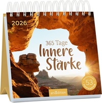 Abbildung von: Postkartenkalender 365 Tage Innere Stärke 2026 - arsEdition