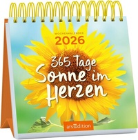 Abbildung von: Mini-Wochenkalender 365 Tage Sonne im Herzen 2026 - arsEdition