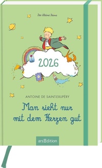 Abbildung von: Buchkalender Man sieht nur mit dem Herzen gut 2026 - arsEdition